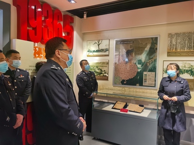 銘記光輝黨史 傳承紅色基因——陜西省未管所組織赴八路軍西安辦事處開展黨史學(xué)習(xí)教育