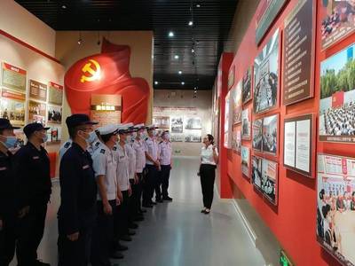 百年黨旗紅 逐夢火焰藍(lán)——黨日活動(dòng)走進(jìn)洛陽市黨建館學(xué)習(xí)黨史